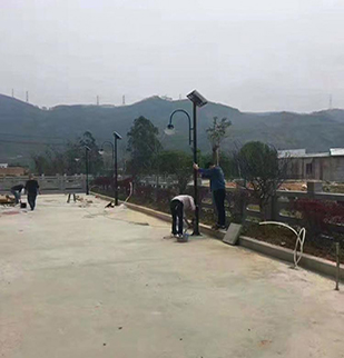 丹江口市太陽(yáng)能庭院燈工